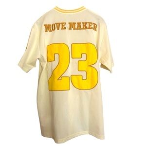 Bumble Move Maker Jersey #23 (WNBA LEAGUE) Yellow Jersey Size XL Sporty Casual
